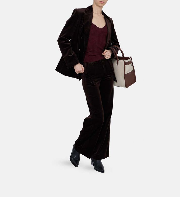 Nora Ribbed Sleeveless Top