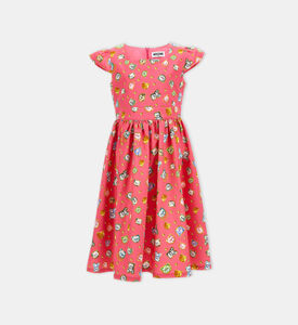 Junior Girl Jacquard Dress