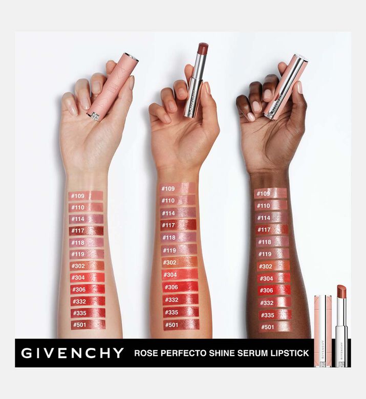 Rose Perfecto Shine Serum Lipstick