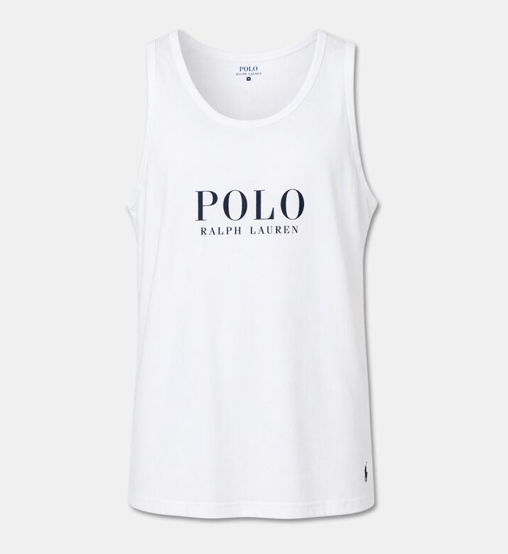 Ralph Lauren Logo Sleeveless Tank Top, Packshot View