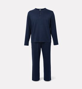 Galeries Lafayette Long Sleeve Top Straight-cut Pants Set, Packshot View