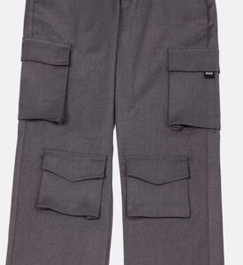 Straight-leg Cargo Trousers