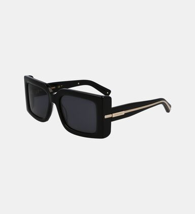 Rectangle Full-rim Sunglasses 55