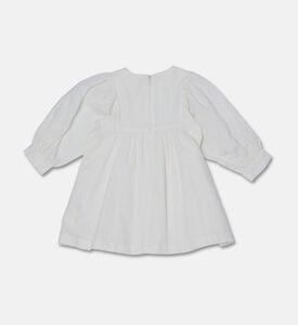 Chloe Floral Embroidered Long-sleeve Dress, Packshot View