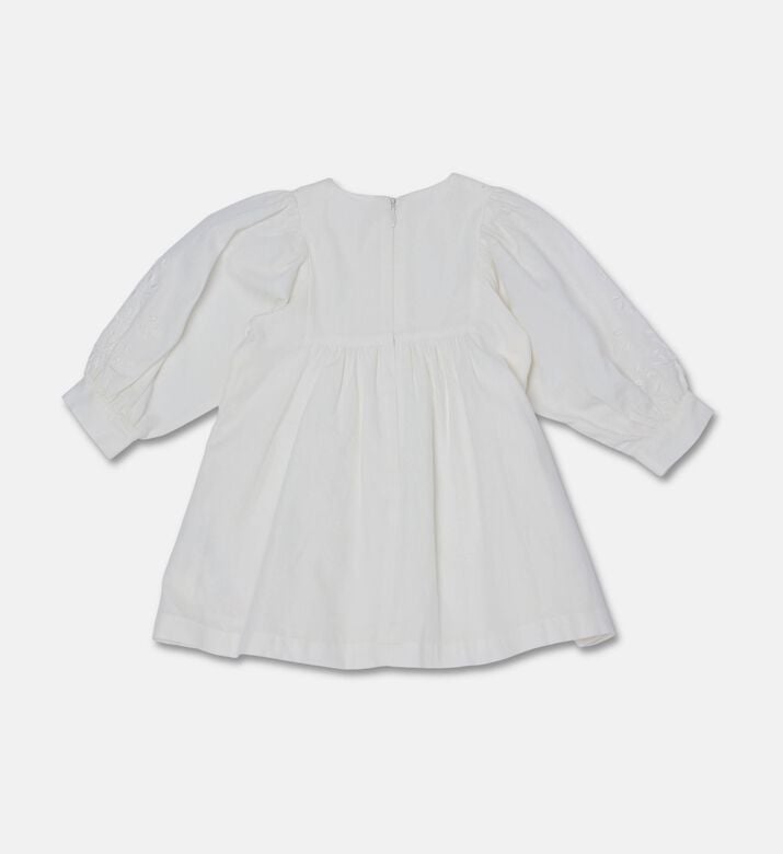 Chloe Floral Embroidered Long-sleeve Dress, Packshot View