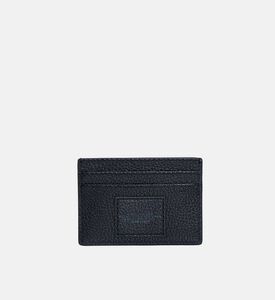Marc Jacobs Women S Black Portacarte The Leather Card Case, Black, Packshot View