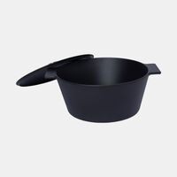 Cast Iron Lidded Casserole