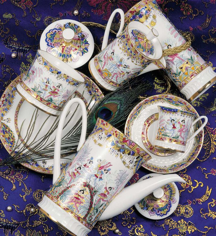 صحن وفنجان باليه ديبوسي روسي صحن وفنجان باليه ديبوسي روسي