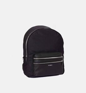 The Kooples Logo-detail Canvas Backpack, Packshot View