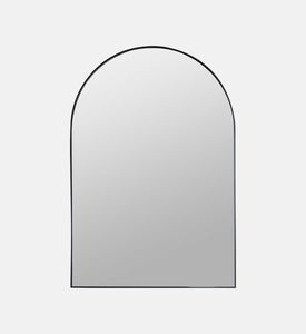 مرآة حمام مقوسة مثبتة على الحائط