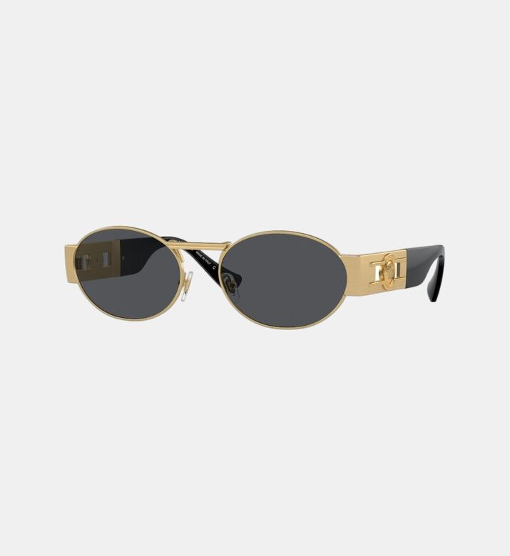 Metal Oval Shape Sunglasses 56