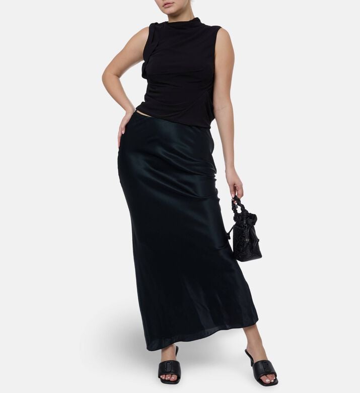 Cult Gaia Knit Draped Sleeveless Top, Model View