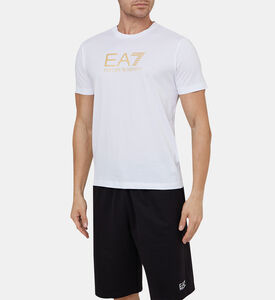 Logo Printed Cotton T-shirt