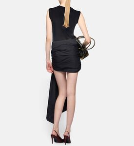 The Attico Logo-embroidery Sleeveless Top, Black, 44, Model View