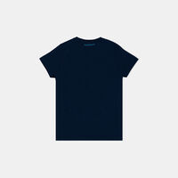 Cotton Logo Fade Crewneck T-shirt
