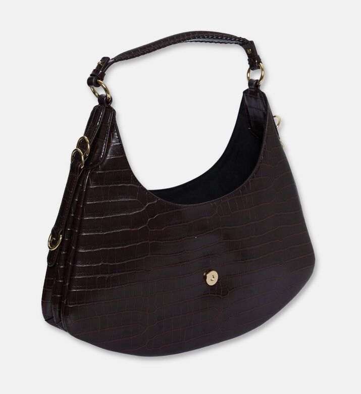 Ganni Kat Croco-embossed Small Bag, Packshot View