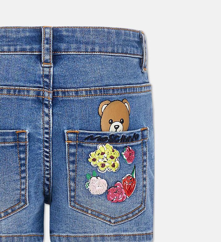 Moschino BKT Denim 5-pocket Styling Shorts, Packshot View