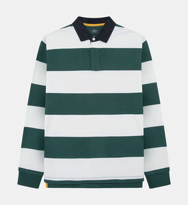 قميص بولو هيريتيج روغبي بأكمام طويلة