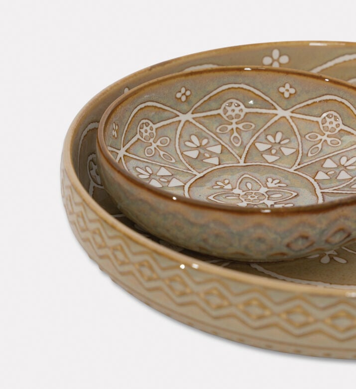 Home Deco and More Vintage Kafuh 5-piece Rice Bowl Set, Packshot View