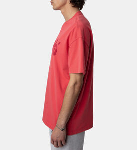 تيشيرت تيدي سكول إغرافيك بياقة مستديرة