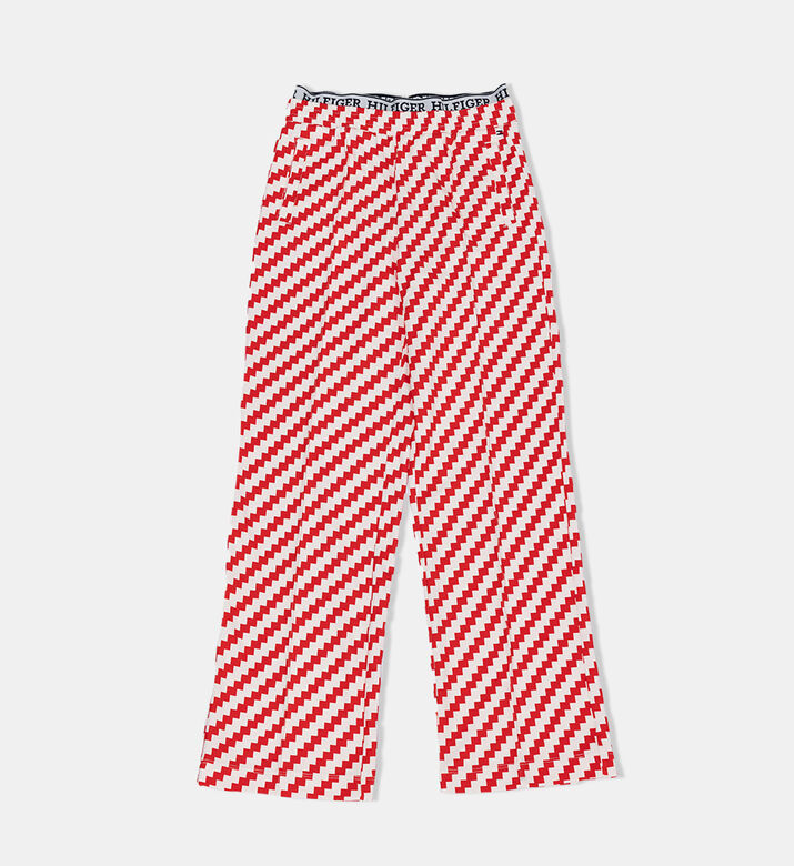 Monotype Wide Leg Trousers