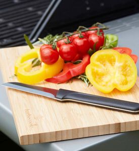 Barbecook Bamboo Rectangular Cutting Board, Beige, 33x16x2-cm, Packshot View