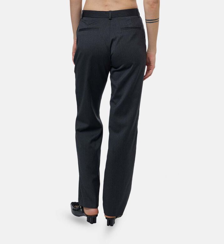 The Kooples Pinstripe Flared Trousers, Model View