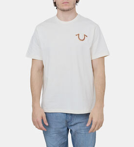 Embroidered Rainbow Stitch T-shirt Embroidered Rainbow Stitch T-shirt