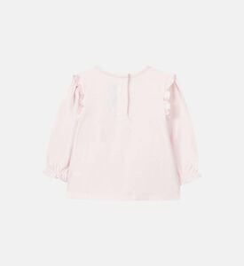 فستان بيبي بوكيه قطن رومانسي