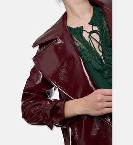 Alice and Olivia Nevada High-gloss Coat, Model View