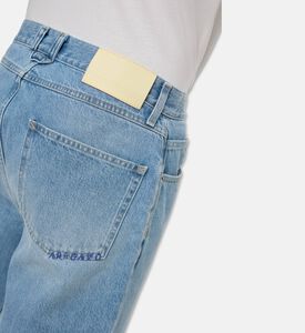 Axel Arigato Light Wash Straight-leg Jeans, Model View