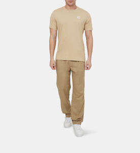 Cotton Logo-badge Short Sleeve T-shirt