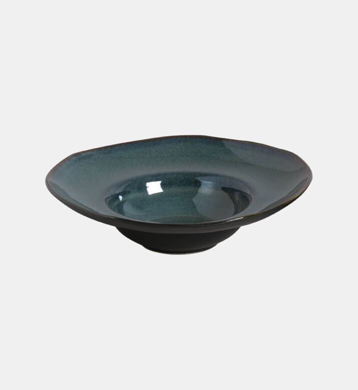 Organic Stoneware Deep Rim Plate