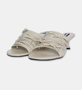 Alohas Viva Slip-on Sabot Mules, Cream, Eu-39, Packshot View