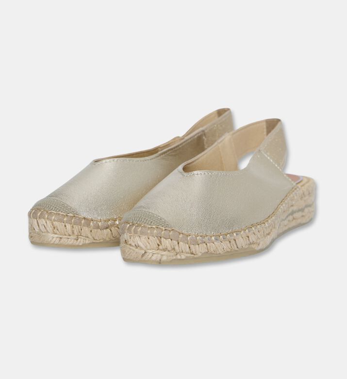 Salvi Shoes Slingback Esp, Gold, Eu-35, Packshot View