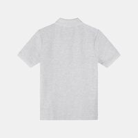 Cotton Pique Logo Stripes Polo Shirt