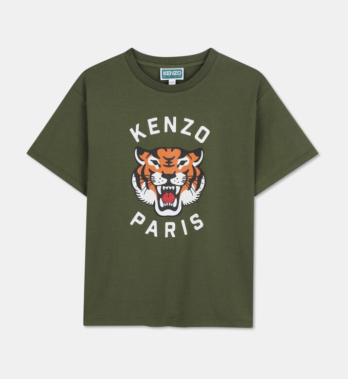 Kenzo Ts Ss, Khaki, 3y, Packshot View