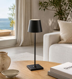 Zafferano Poldina Cordless Portable Lamp, Grey, Packshot View