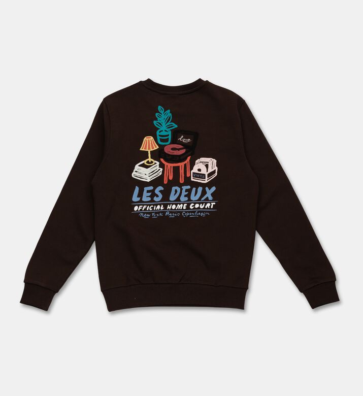 Les Deux Graphic Long-sleeve Sweatshirt, Packshot View