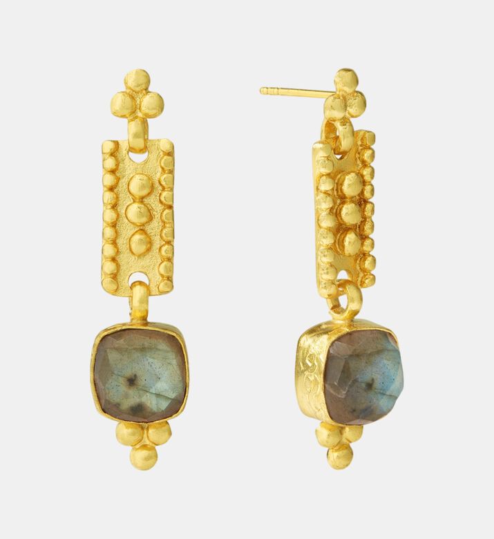 Ottoman Hands Earng Labradorite, Packshot View