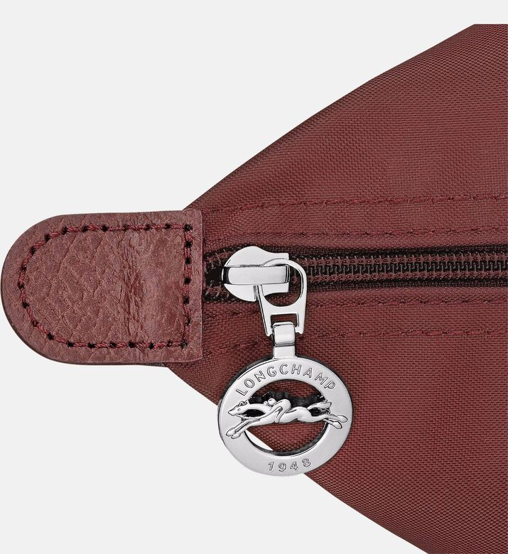 Longchamp Foldable Nylon Top-handle Tote Bag, Burgundy, Packshot View