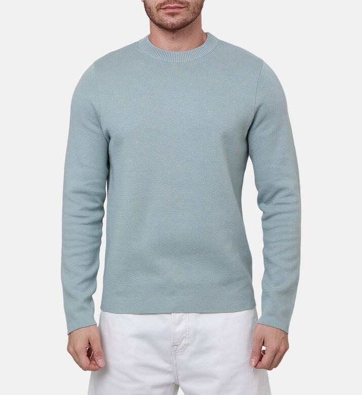 Organic Cotton Regular-fit Crewneck Sweater