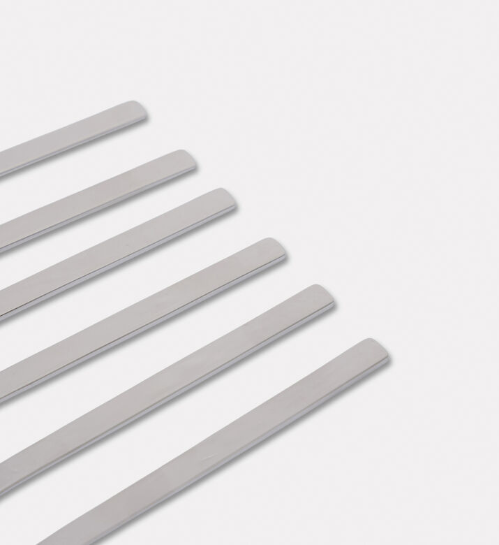 Mepra Gift Box Cake Fork S6p, Silver, 18x14x3-cm, Packshot View