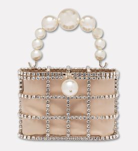Rosantica Crystal-embellished Holli Charm, Gold, Packshot View