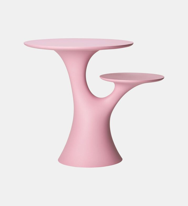 Qeeboo Rabbit Tree Table, Pink, Packshot View