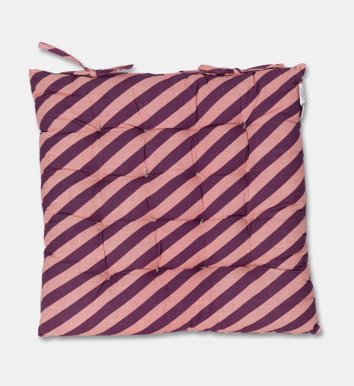 Home Deco and More Linea Striped Box Cushion, Packshot View