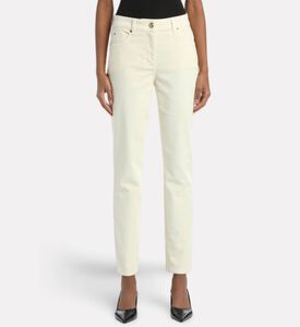 Luisa Spagnoli Oclide Straight-leg Trousers, Model View
