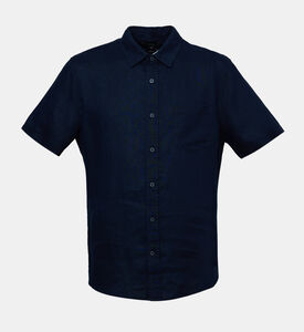 قميص بأكمام قصيرة بصف أزرار