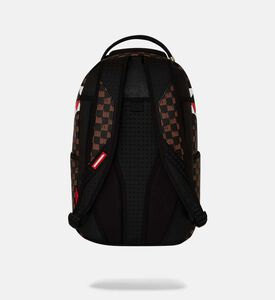 One Eye Brown Check Backpack