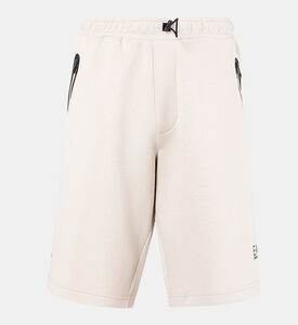Cotton Contrasted Bermuda Shorts